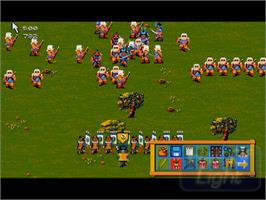 In game image of Samurai - The Way Of The Warrior on the Commodore Amiga.